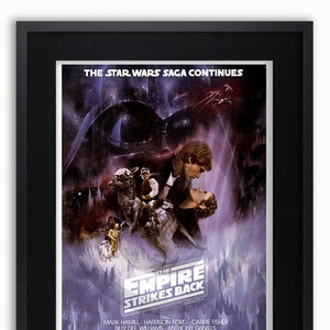 The Empire Strikes Back - Star Wars Movie Poster