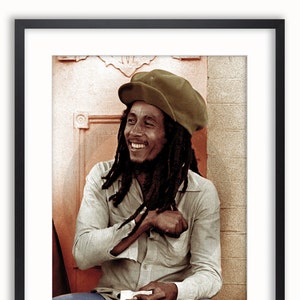 Bob Marley Rolling - Poster