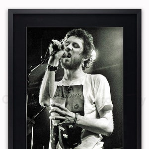 Shane Macgowan The Pogues Licensed Poster Framed Black Mount