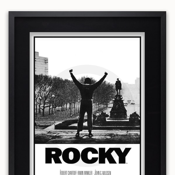 Rocky - Sylvester Stallone  - Licensed Movie Poster