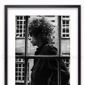 Bob Dylan - Window - London 1966 - Licensed Poster