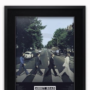 The Beatles - Abbey Road - Cartel con licencia de GB Eye