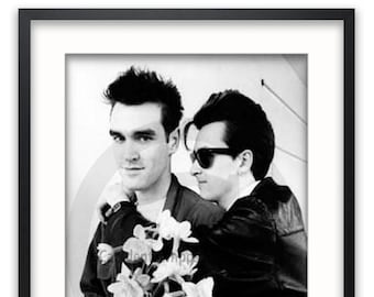The Smiths - Morrisey & Marr - Manchester April 1983 - Poster