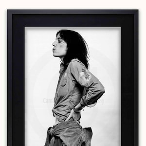 Patti Smith - Amsterdam 1976 - Poster