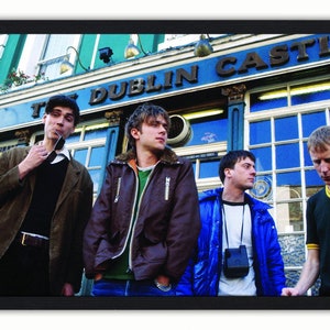 Blur Dublin Castle Camden Town London Poster