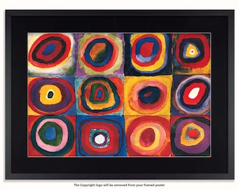 Wassily Kandinsky - Concentric Circles  - Abstract Poster