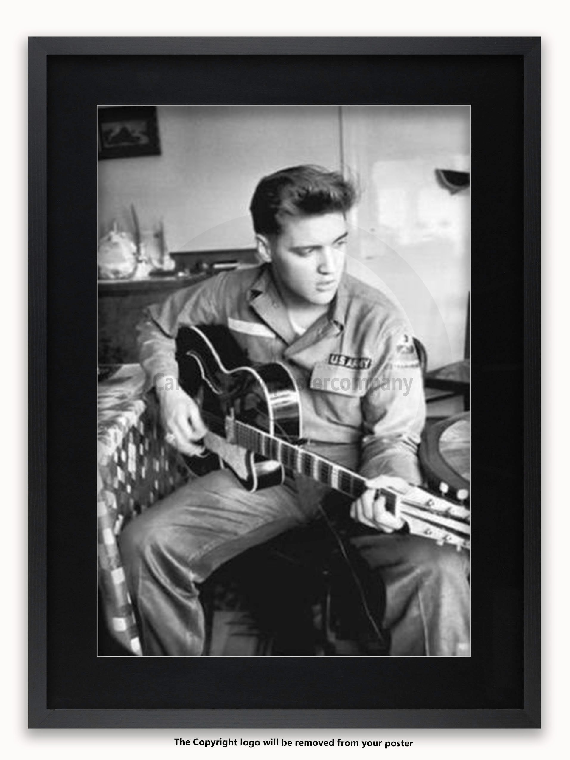 Elvis Presley in the US Army NEW POSTER 