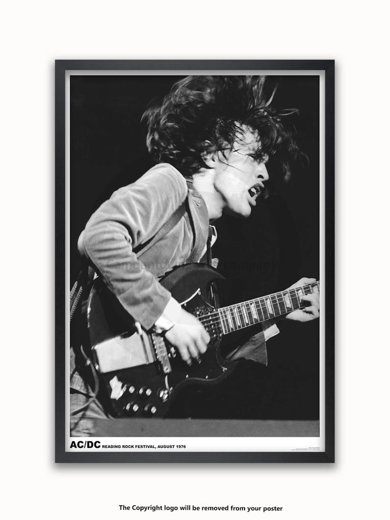 AC/DC Reading Rock Festival August 1976 | Etsy