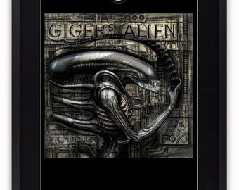 H.R. Giger - Alien - Art Poster - Etsy