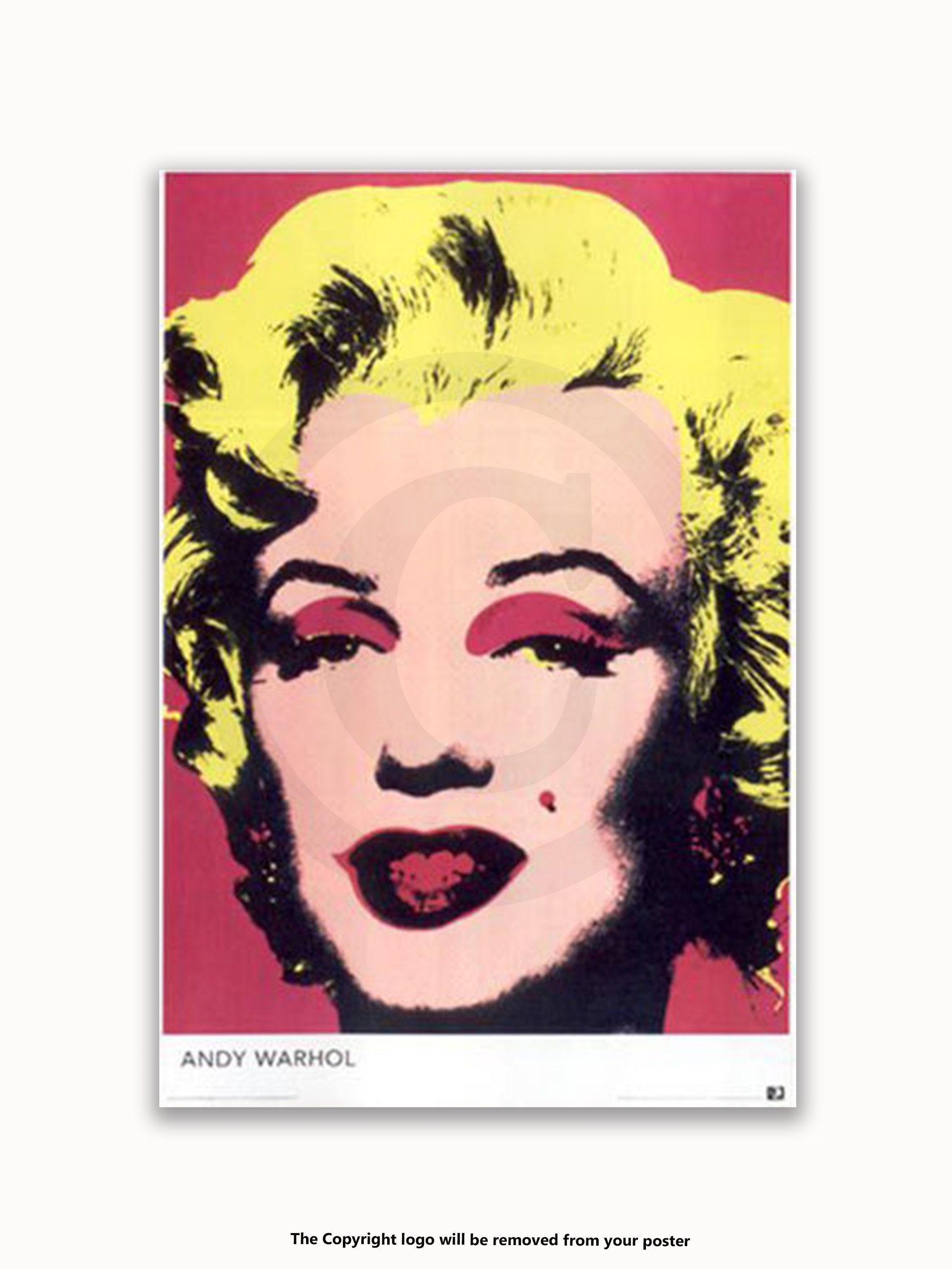 Marilyn Monroe - Andy Warhol - Pop Art - Licensed Poster - Etsy