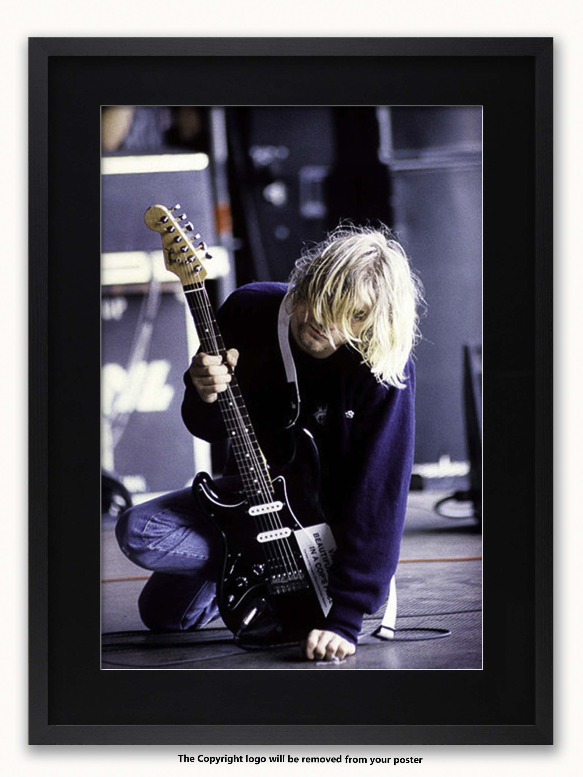Kurt Cobain - Live on Stage - Nirvana - Officially Licensed GIANT
