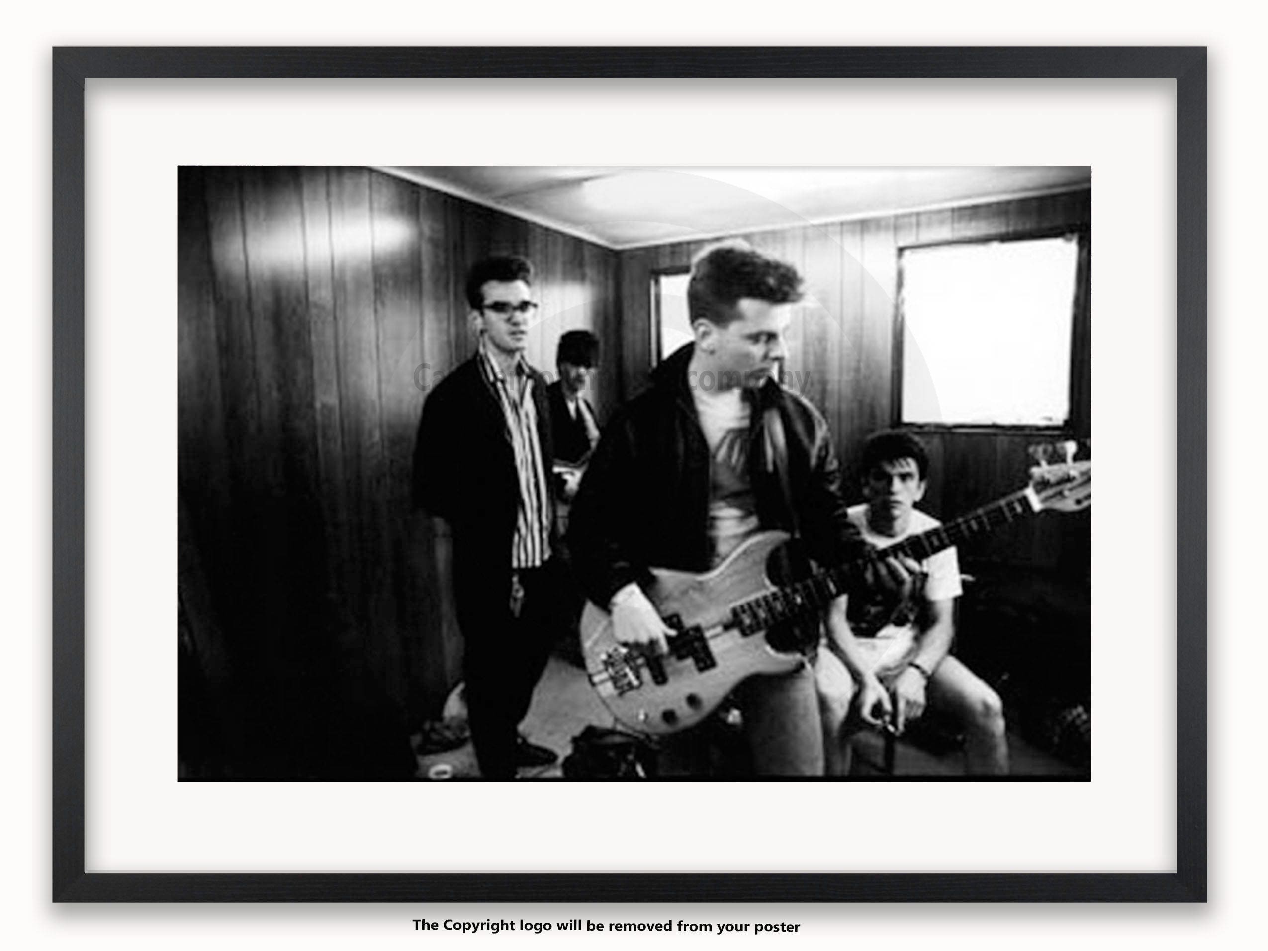 The Smiths - Backstage at Glastonbury 1984 - Poster - Etsy 日本