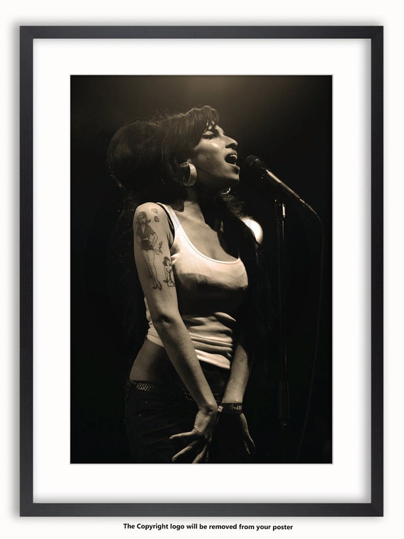 Amy Winehouse Live Poster - Etsy Sweden