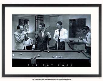 The Rat Pack Pool Classic Poster