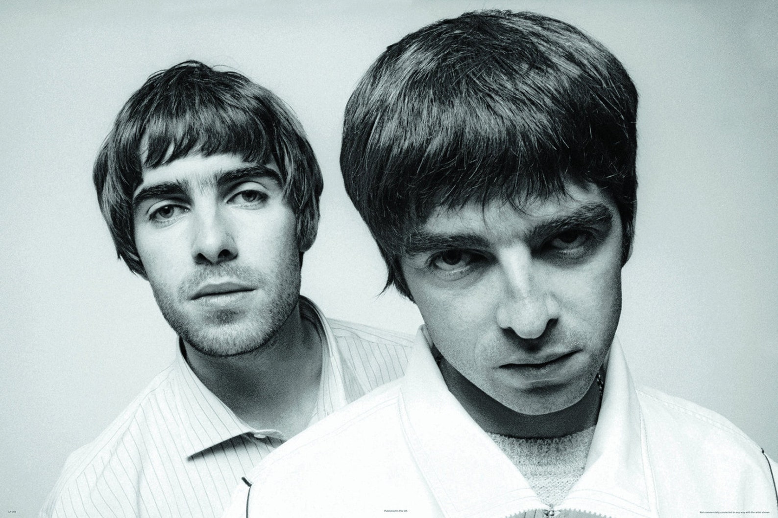 Oasis Liam & Noel Poster - Etsy UK