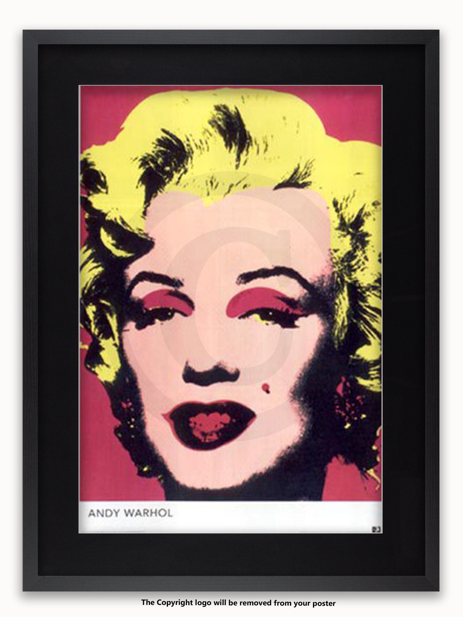 Marilyn Monroe - Andy Warhol - Pop Art - Licensed Poster - Etsy UK