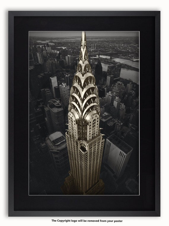 New York Chrysler Building Klassischen Poster