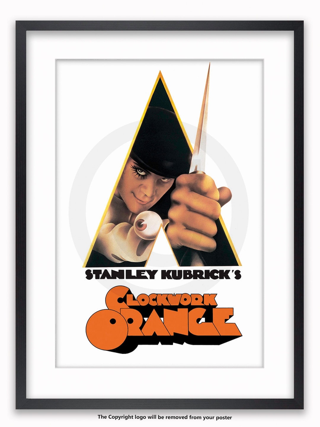 A Clockwork Orange - Triangle - Licensed Movie Poster - Etsy UK