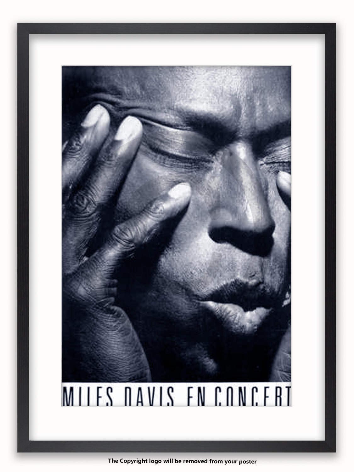 MILES DAVIS ポスターヴィンテージ Miles Davis En Concert Poster - Etsy