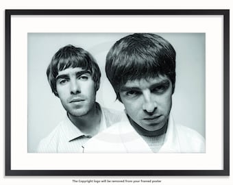 Oasis Liam & Noel Poster