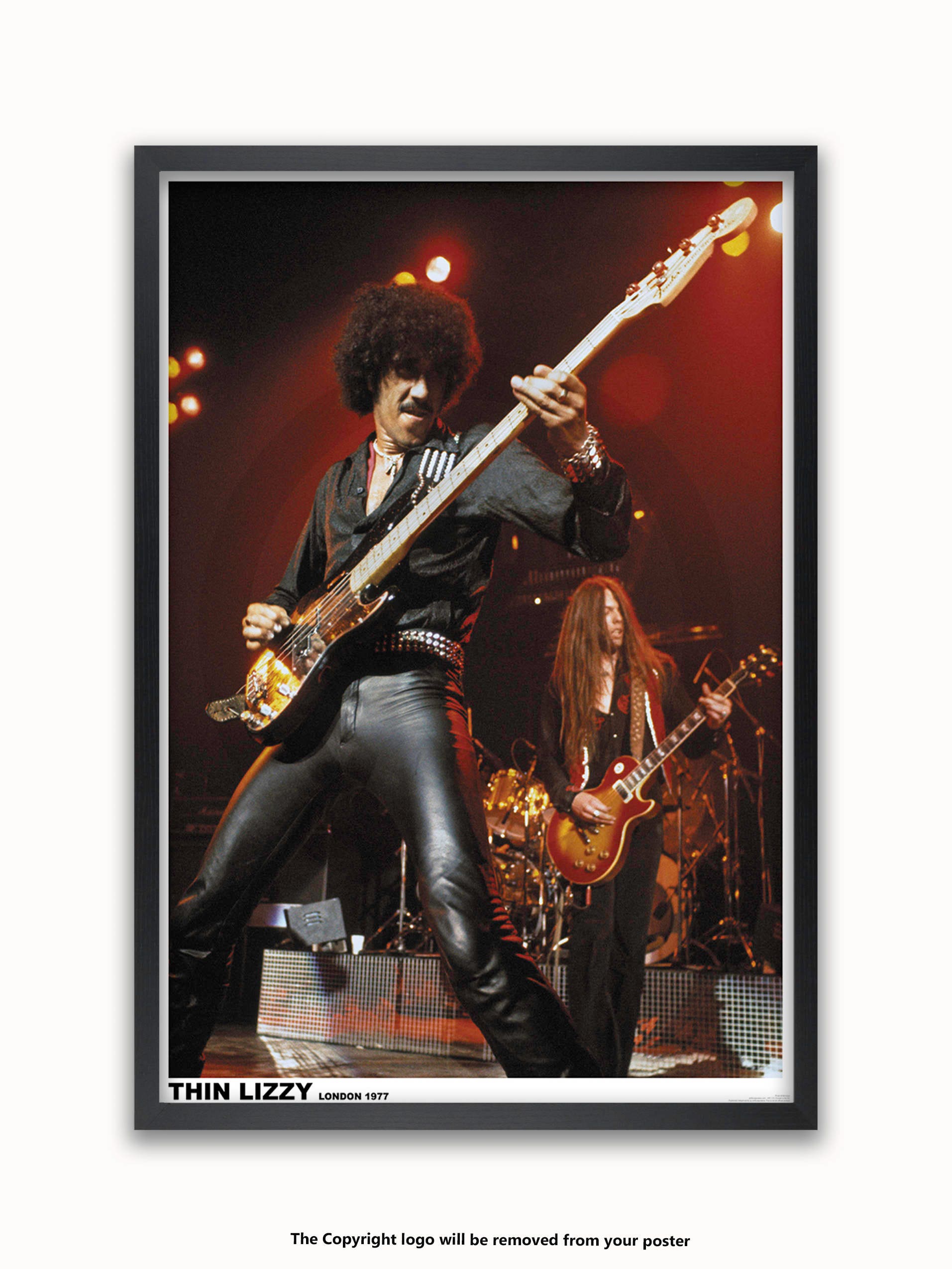 Thin Lizzy - London 1977 - Licensed Poster - Etsy