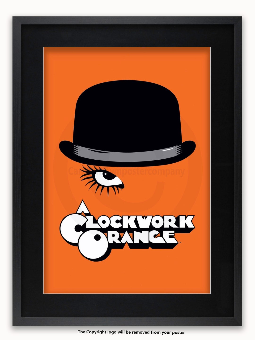A Clockwork Orange hat & Eye Movie Poster Etsy