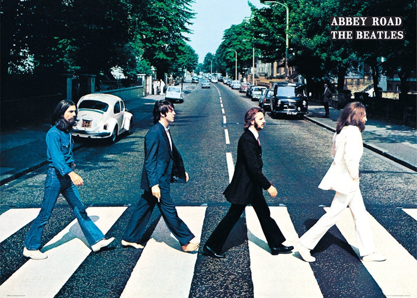 The Beatles - Abbey Road Crossing - GB Eye Licensed Poster - Etsy