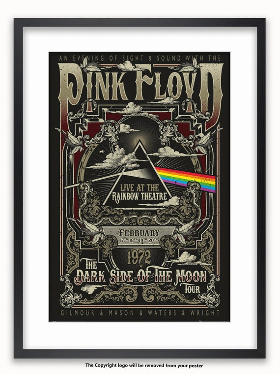 Pink Floyd at the Rainbow Theatre GB Eye Licensed Poster 