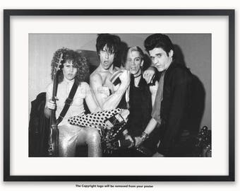 The Cramps - Backstage at the Electric Ballroom - Camden Town - London 21st March 1980 - Poster