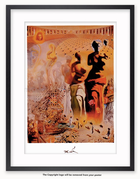Salvador Dali - Hallucinogenic Toreador - Art Poster - Etsy