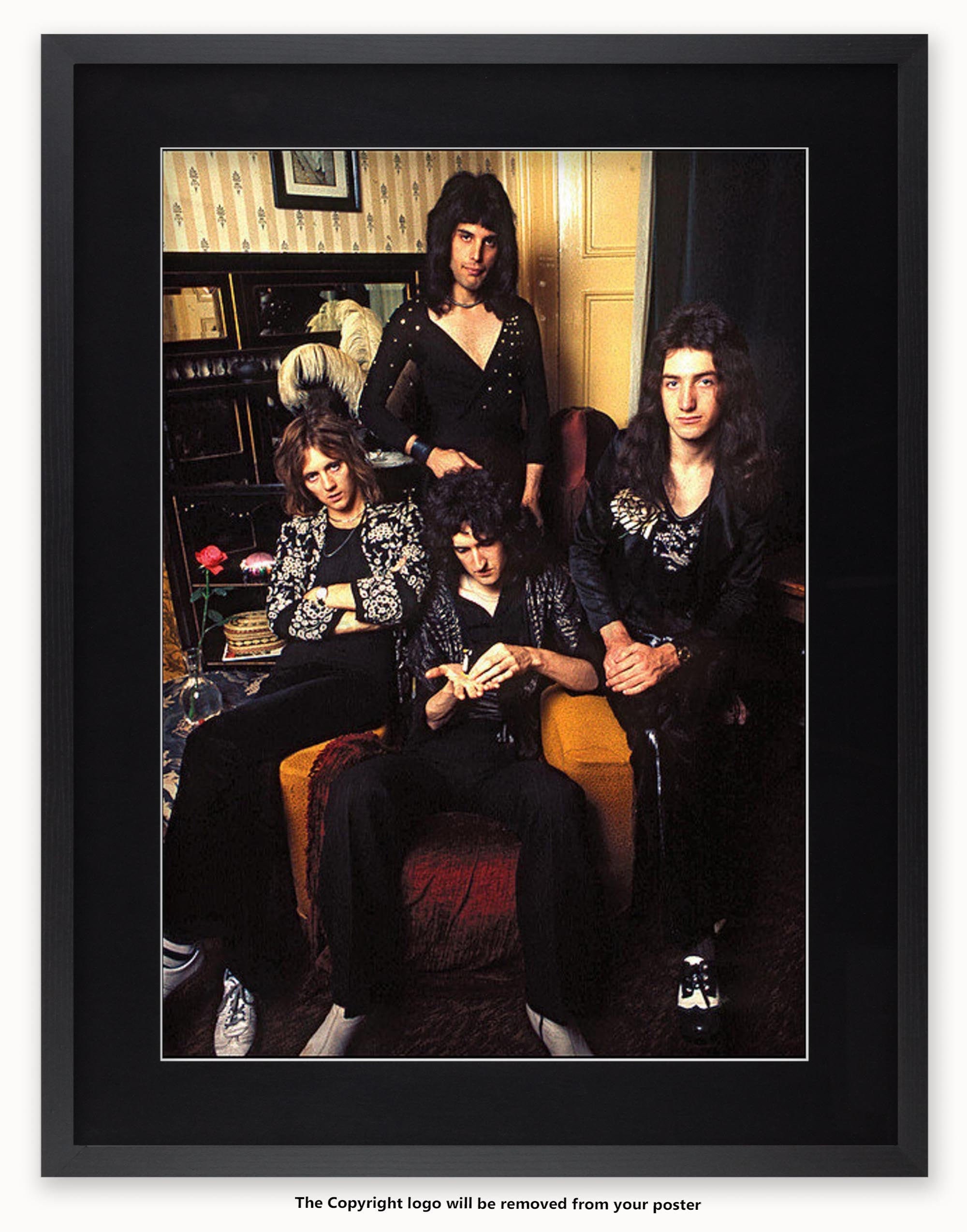 Queen - West Kensington - London 1974 - Licensed Poster