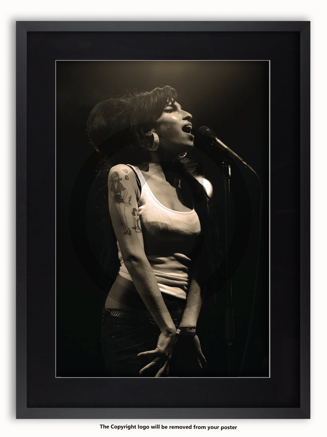 Amy Winehouse Live Poster