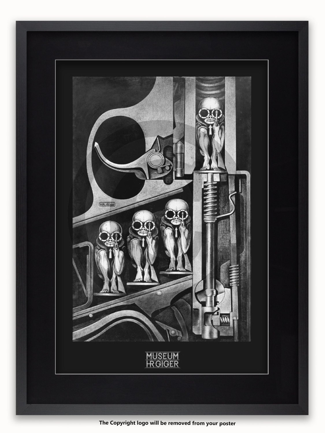 H.R. Giger - Birthmachine - Art Poster - Etsy