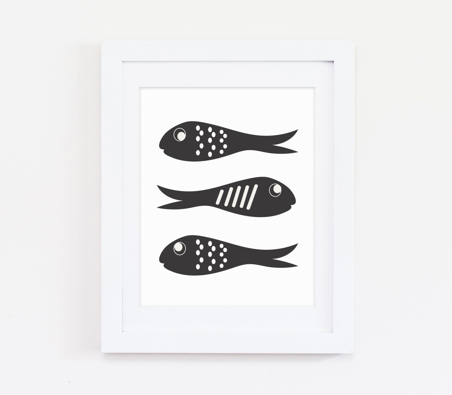 Printable Nautical Poster Black and White Nautical Art Etsy