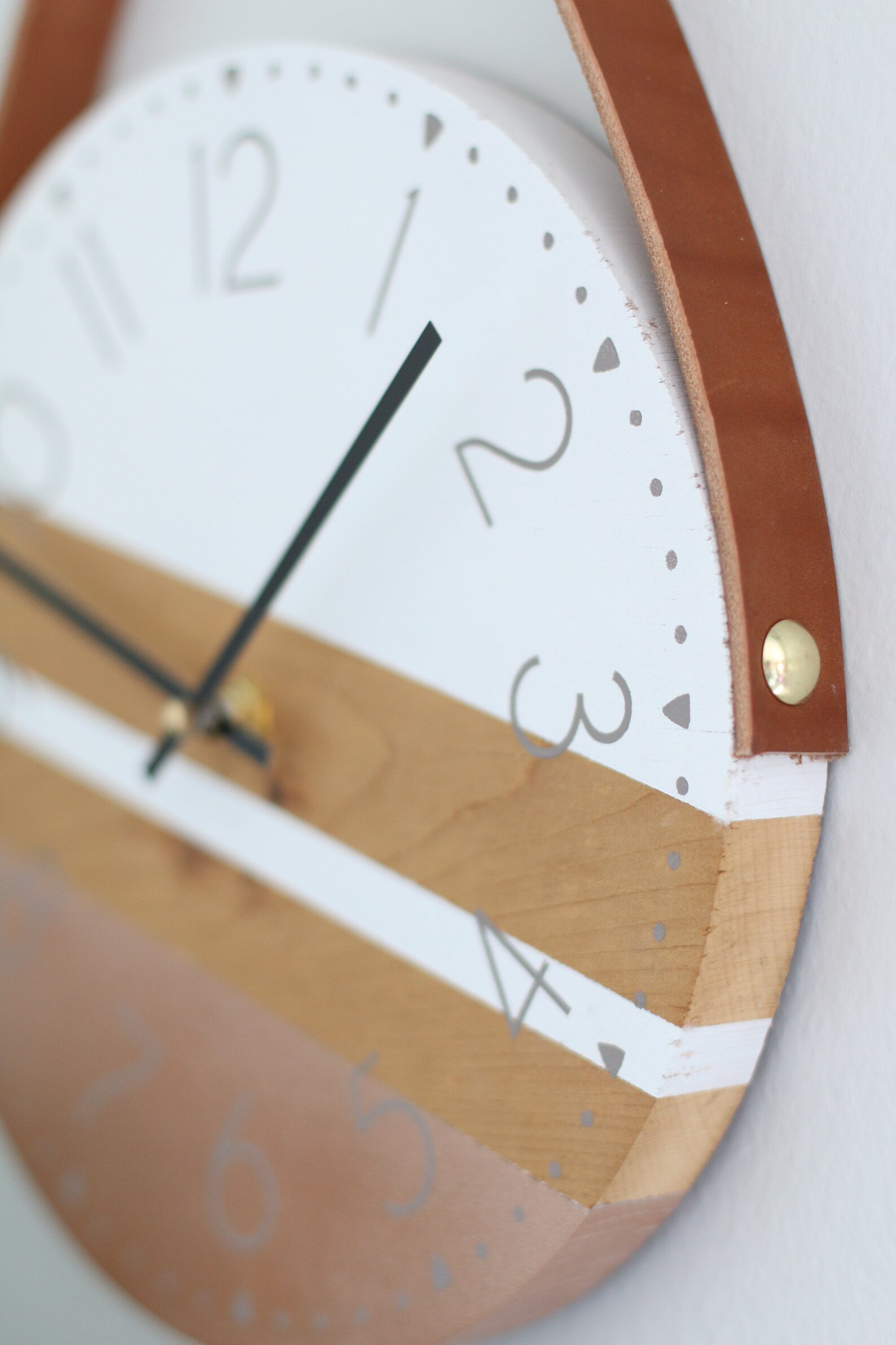 Small Wall Clock Mini Bathroom Clock Unique Home Decor Etsy UK