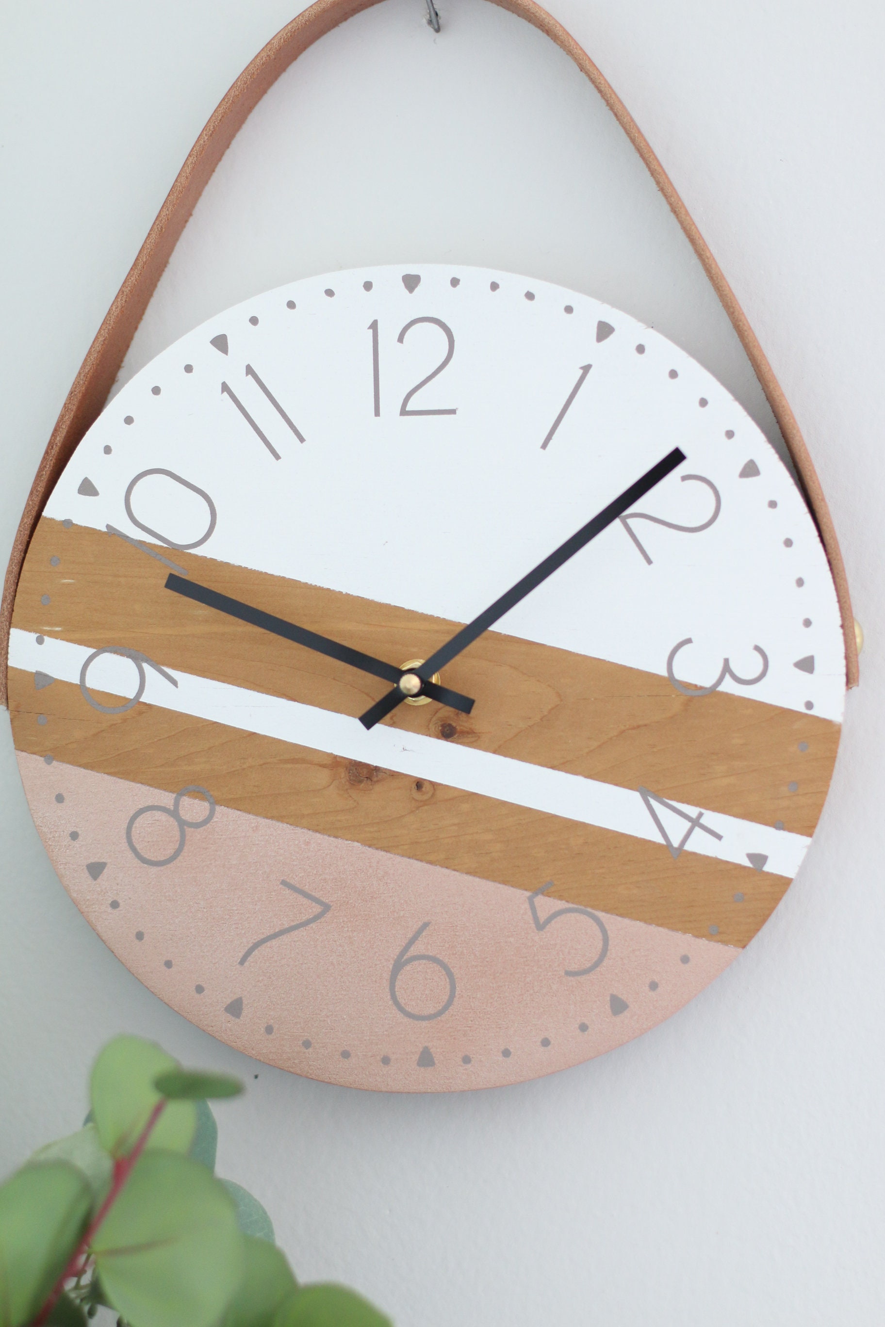 Small Wall Clock Mini Bathroom Clock Unique Home Decor Etsy UK