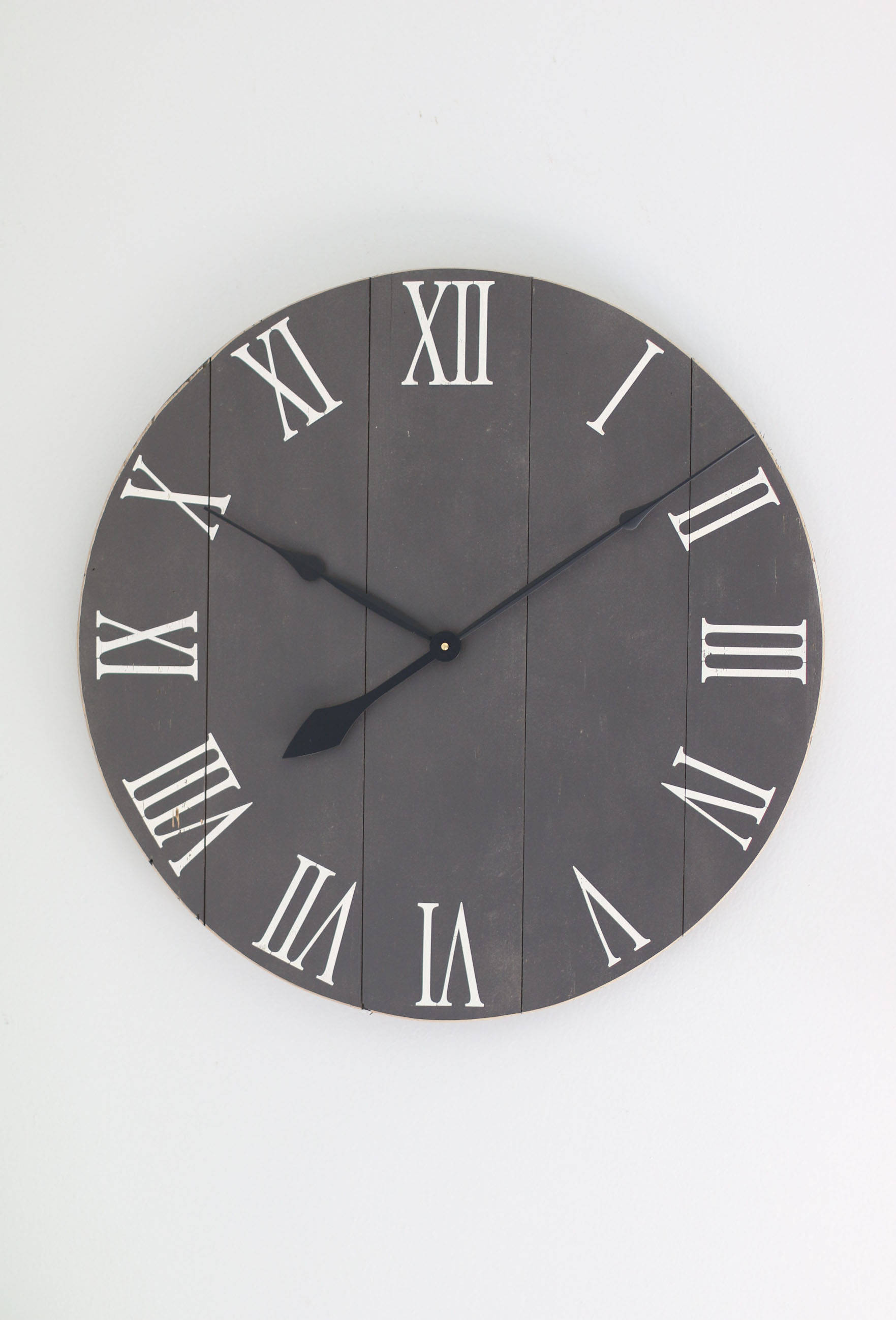 25/30 Julian. Large Wall Clock. Rustic Wall Clock. Etsy Canada