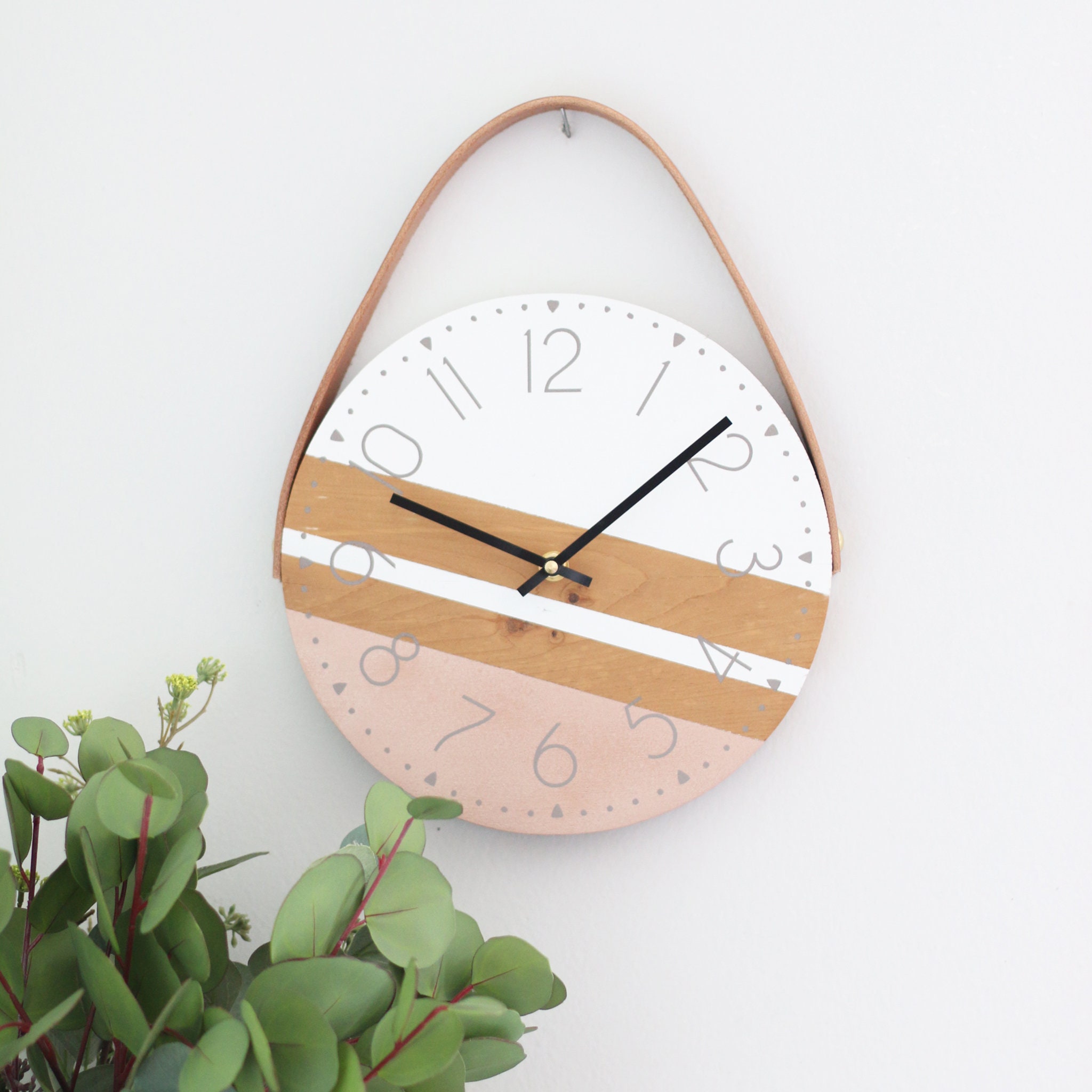Small Wall Clock Mini Bathroom Clock Unique Home Decor Etsy UK