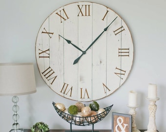 36 inch wall clock. 36 inch clock. Oversized wall clock. Large wall clock.