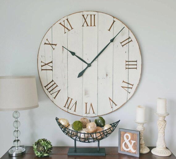 36 inch wall clock. 36 inch clock. Oversized wall clock. Large