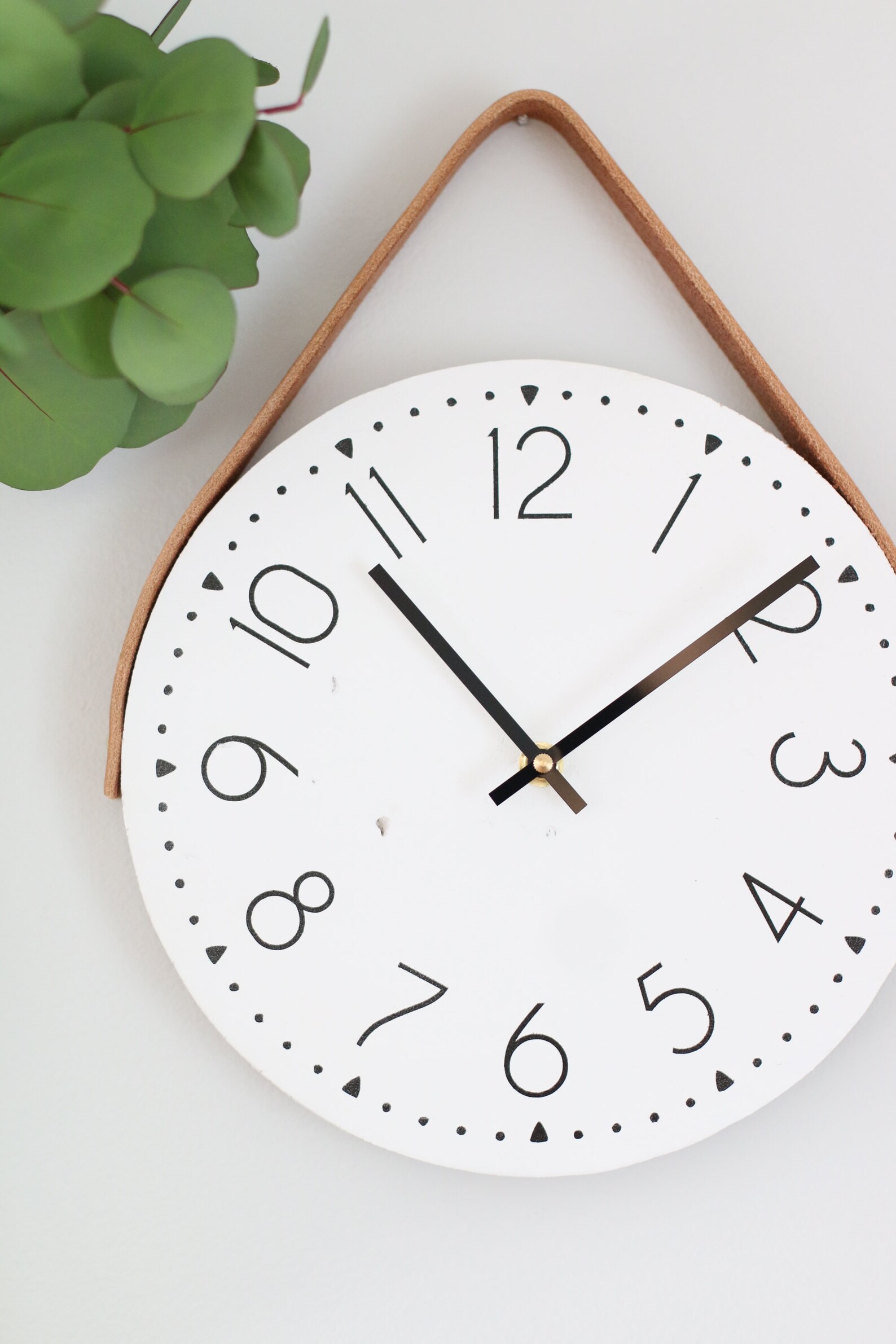 Small Wall Clock Tiny Home Decor Modern Style Living | Etsy