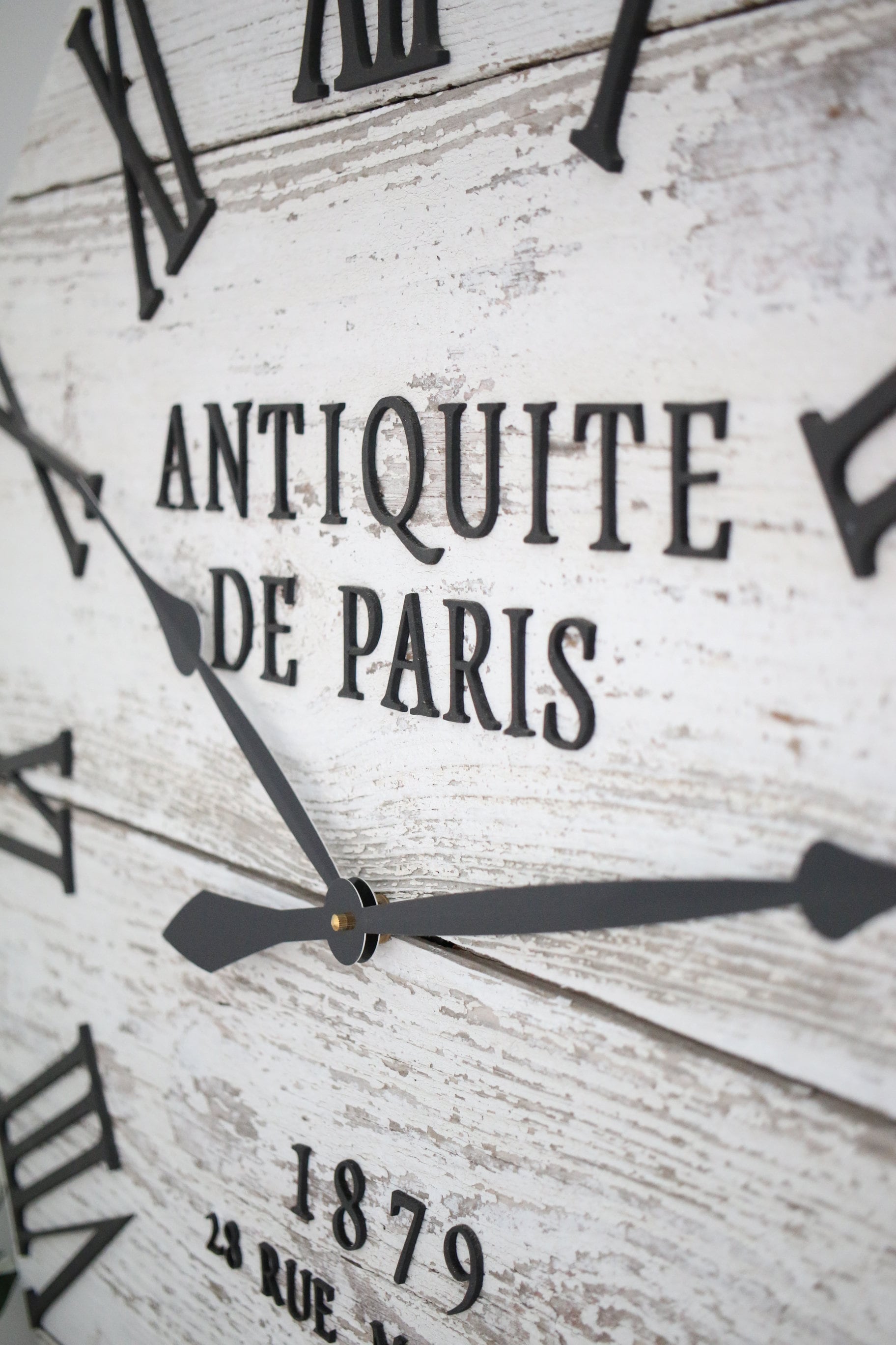 Parisian Wood Wall Clock - 36