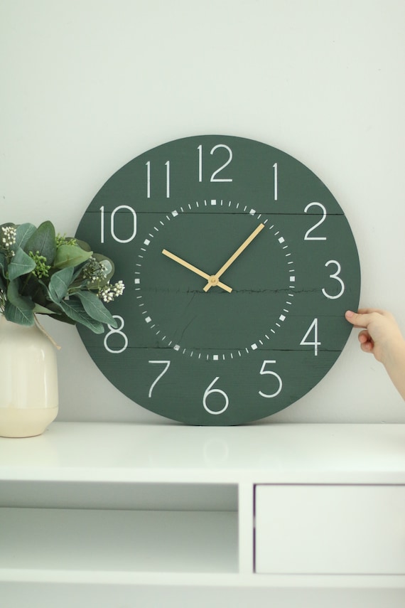Reloj de pared casero sale