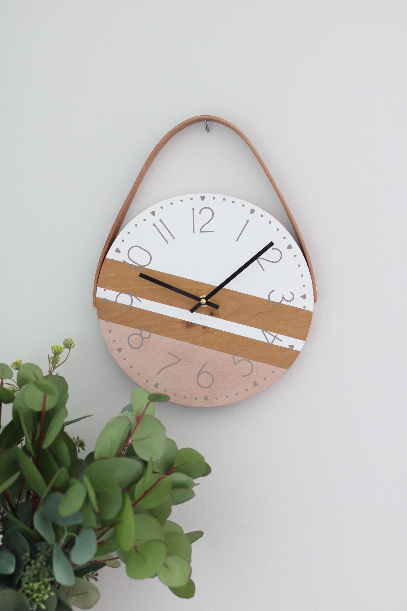 Small Wall Clock Mini Bathroom Clock Unique Home Decor Etsy UK