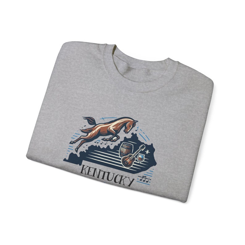 Kentucky Sweatshirt, Horse Racing, Bourbon, Bluegrass Music, Kentucky