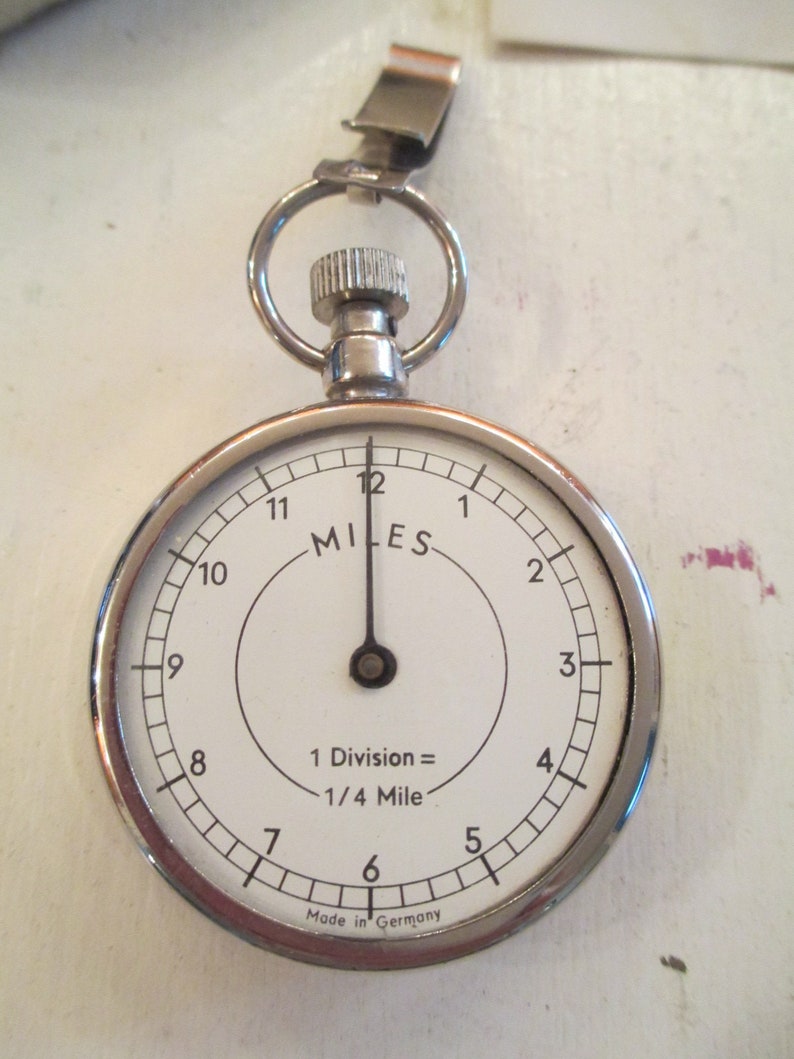 Rare Mechanical Pedometer. Vintage .Made In Germany. Germany Etsy