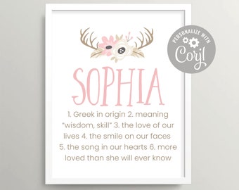 Sophia Name Art Etsy Sophia Name Art Etsy