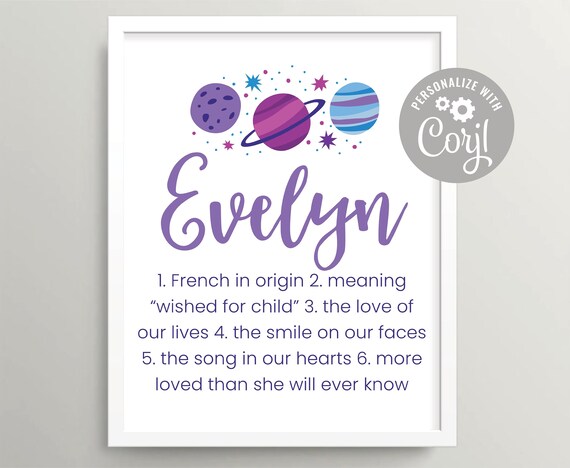 Tribal personalized baby shower gift Feathers nursery wall art Boho baby girl name art printable First name digital download