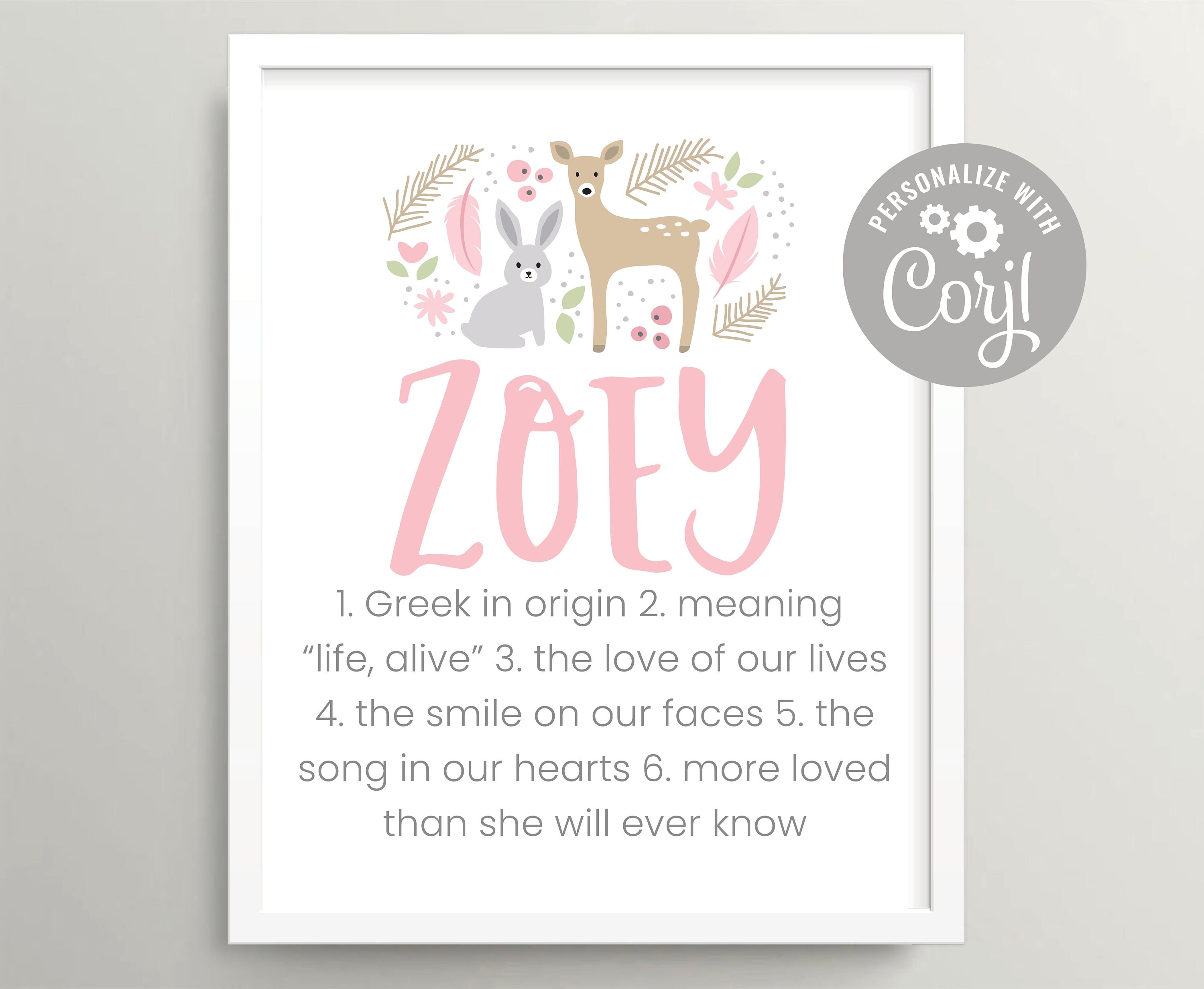 Buy Forest Animals Baby Girl Name Art Printable Woodland Nursery Online in India - Etsy Buy Forest Animals Baby Girl Name Art Printable Woodland Nursery Online in India - Etsy