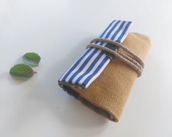 Hand made, tobacco pouch, made only once